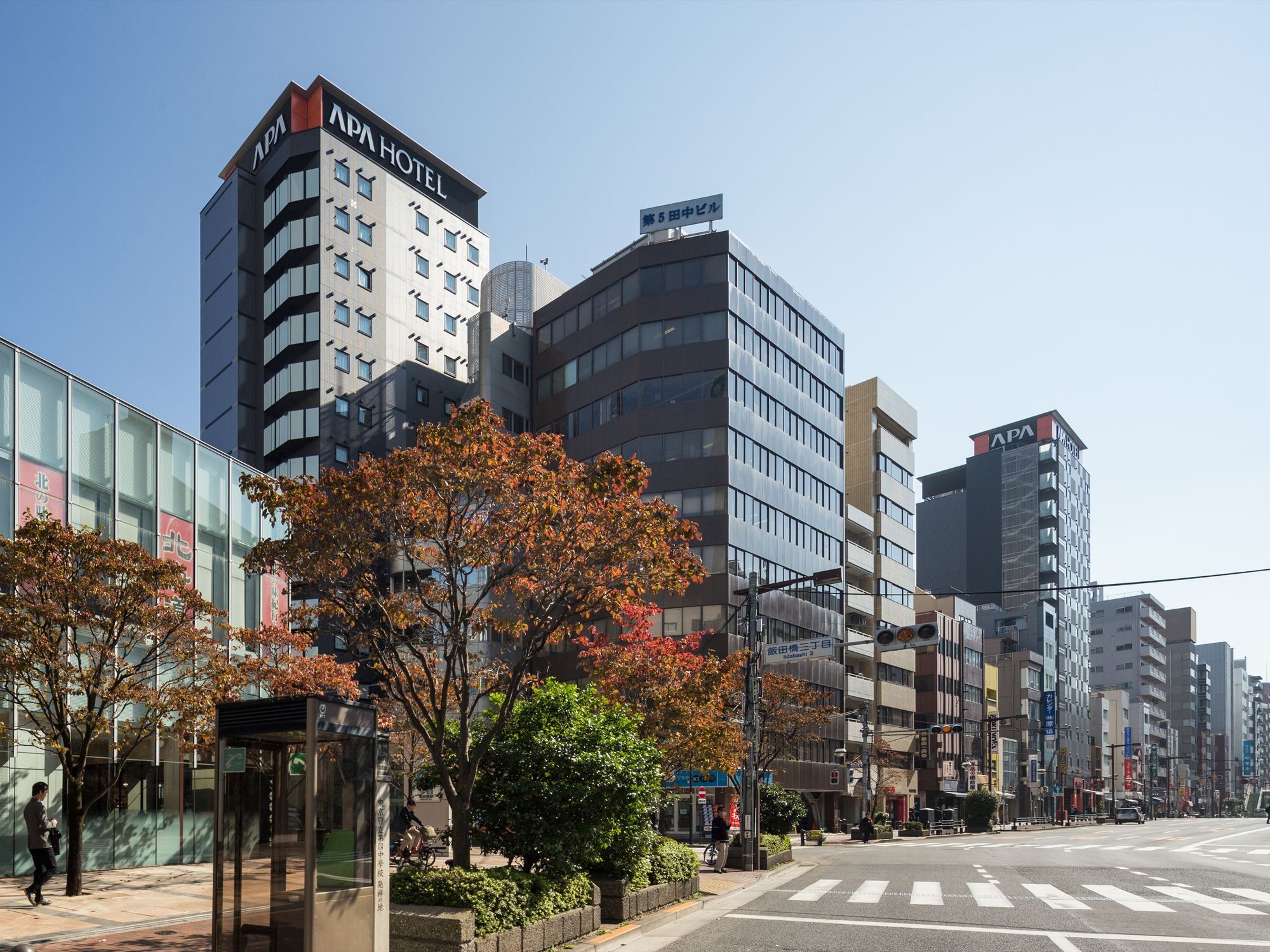 APA Hotel Iidabashi-Eki Minami Präfektur Tokio Exterior foto